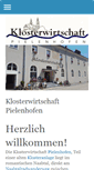 Mobile Screenshot of klosterwirtschaft.de